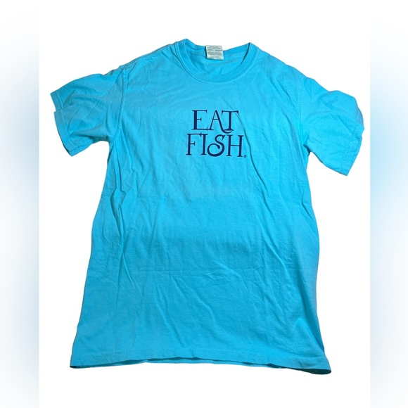 Comfort Colors T-shirt, turquoise size small - Picture 1 of 6